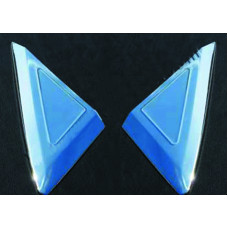 Накладка на стекло-косынку (треугольник) (нерж.) 2 шт. (SPRINTER VAN W906)