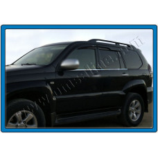 Нижние молдинги стекол (нерж.) 4 шт. (LAND CRUISER PRADO 120 SUV J12)